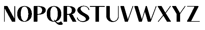 Granvia Ultra Semi Bold Semi Expanded Font UPPERCASE