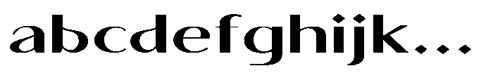 Granvia Ultra Semi Bold Ultra Expanded FONT