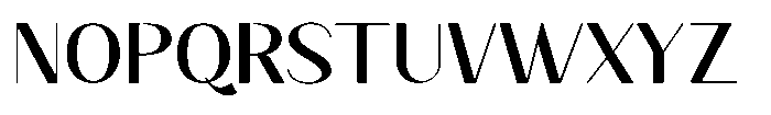 Granvia Ultra Semi Expanded Font UPPERCASE