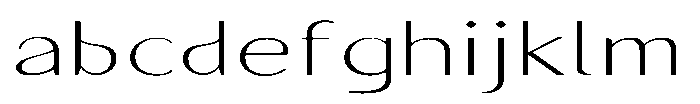 Granvia Ultra Thin Ultra Expanded FONT