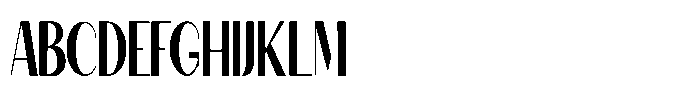 Granvia Ultra Ultra Condensed Font UPPERCASE