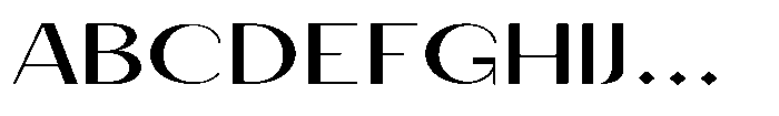 Granvia Ultra Ultra Expanded Font UPPERCASE