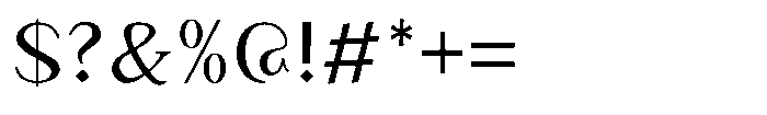Granvia Ultra Variable Black Font OTHER CHARS