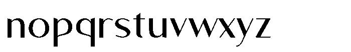 Granvia Ultra Variable Black Font LOWERCASE
