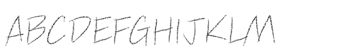 Graphite Club Light Font LOWERCASE