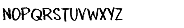 Graphite Pencil Font UPPERCASE