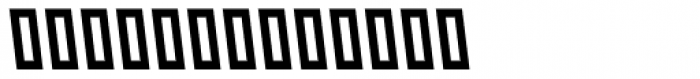 Graphology Arabic Bold Oblique Font UPPERCASE