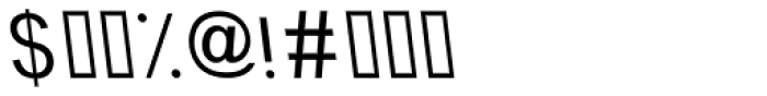 Graphology Arabic Light Oblique Font OTHER CHARS