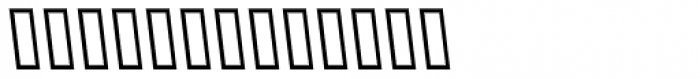 Graphology Arabic Light Oblique Font LOWERCASE