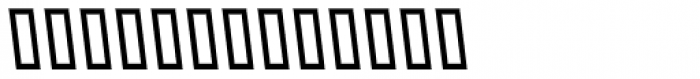 Graphology Arabic Regular Oblique Font LOWERCASE