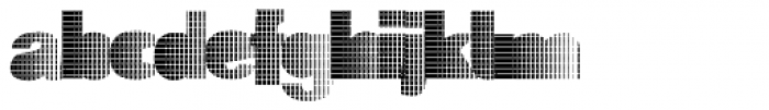 Grate Grid Font LOWERCASE