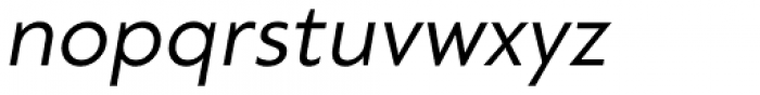 Grava Normal Oblique Font LOWERCASE
