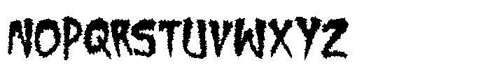 Gravebound Font UPPERCASE