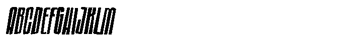 Gravenreach Italic Font UPPERCASE