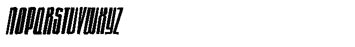 Gravenreach Italic Font UPPERCASE