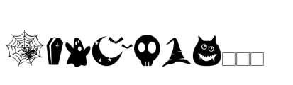 Graveyard Dingbats FONT