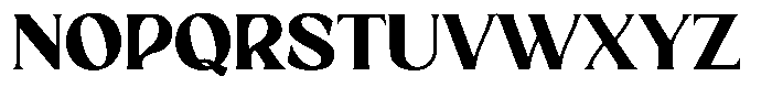 Gravida Font UPPERCASE