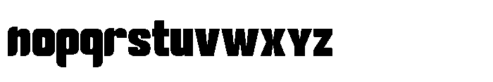 Gravik Sans Black Font LOWERCASE
