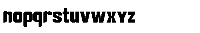 Gravik Sans Extra Bold Font LOWERCASE