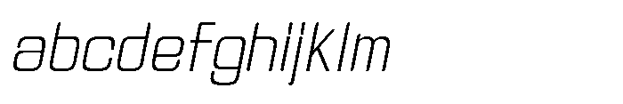 Gravik Sans Extra Light Oblique FONT