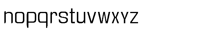 Gravik Sans Light Font LOWERCASE