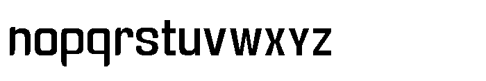 Gravik Sans Medium Font LOWERCASE