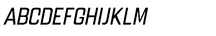Gravik Sans Oblique Font UPPERCASE