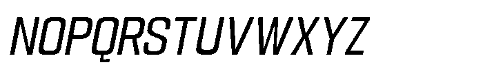 Gravik Sans Oblique Font UPPERCASE