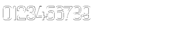 Gravik Sans Outline Regular Font OTHER CHARS