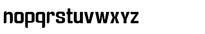 Gravik Sans Semi Bold Font LOWERCASE