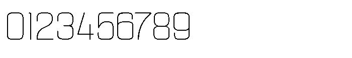Gravik Sans Thin Font OTHER CHARS