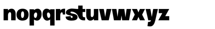 Gravimold Black Font LOWERCASE