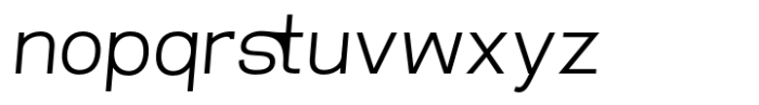Gravimold Thin Slant Font LOWERCASE