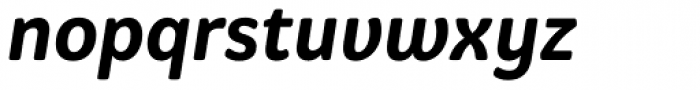 Graviola Soft Bold Italic Font LOWERCASE