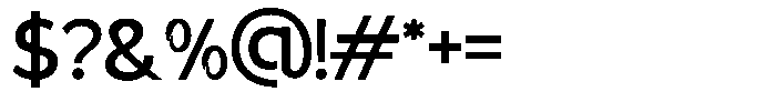 Gravion Font OTHER CHARS