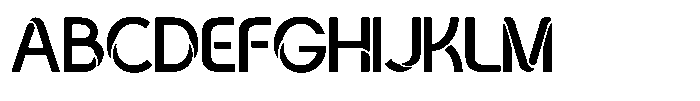 Gravion Font UPPERCASE