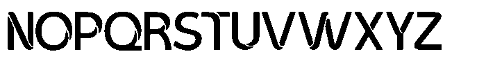 Gravion Font UPPERCASE