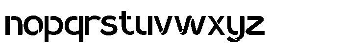 Gravion Font LOWERCASE