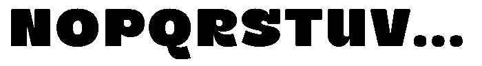 Gravior Font UPPERCASE