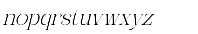 Gravite Elevaty Italic Font LOWERCASE