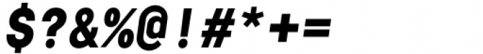 Gravitica Mono Bold Italic Font OTHER CHARS