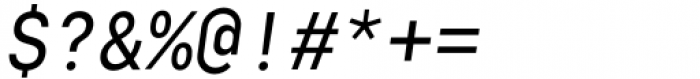 Gravitica Mono Regular Italic Font OTHER CHARS