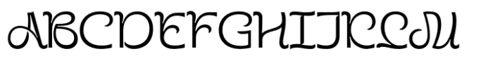 Gravity Shift Extra Light Font UPPERCASE