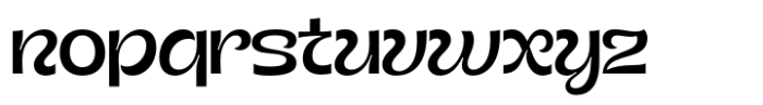 Gravity Shift Regular Font LOWERCASE