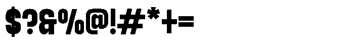 Gravix Font OTHER CHARS