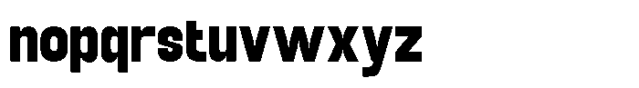 Gravix Font LOWERCASE