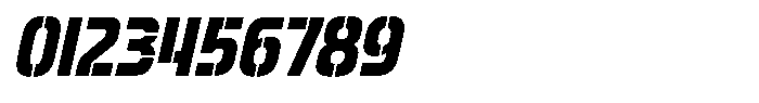 Gravolt Italic Font OTHER CHARS