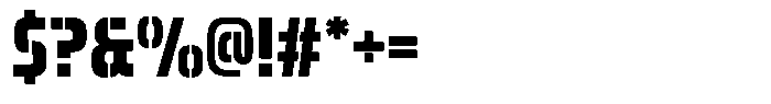 Gravolt Regular Font OTHER CHARS