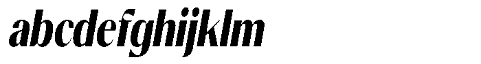 Gravontis Black Condensed Italic FONT