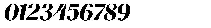 Gravontis Black Italic Font OTHER CHARS